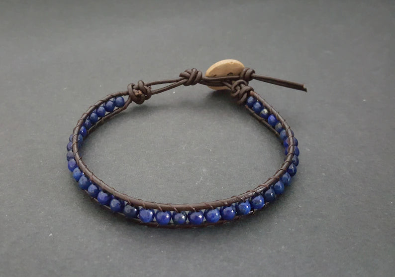 Unisex lapis lazuli bracelet online