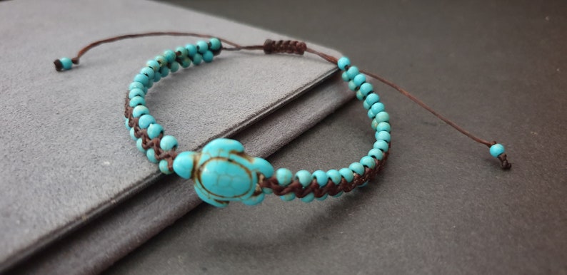 Blue turtle clearance bracelet