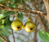 20mm Brass Bells Dangle Women Earring, Brass Bells, Earrings, Gift for Girls