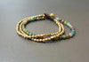 4 mm Stone Cube Chain Bracelet, Beaded Bracelet, Women Bracelet, Metal Beads, Brass Bracelet,Women Bracelet
